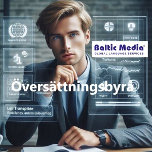 översättningsbyrå med översättare Baltic Media