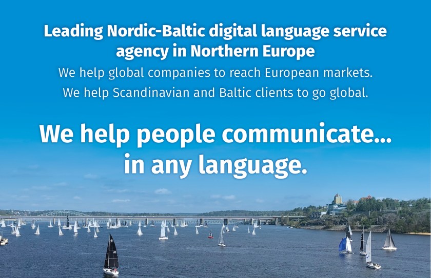 översättningsbyrå med översättare Baltic Media